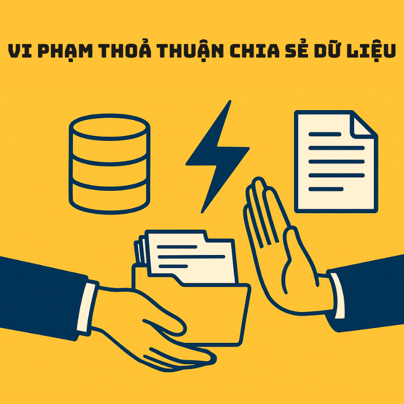 Rủi ro vi phạm thoả thuận chia sẻ dữ liệu và giải pháp pháp lý