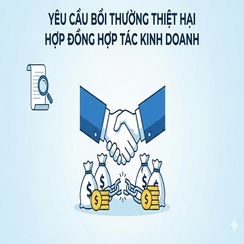 Tư vấn pháp lý về yêu cầu bồi thường thiệt hại hợp đồng hợp tác kinh doanh