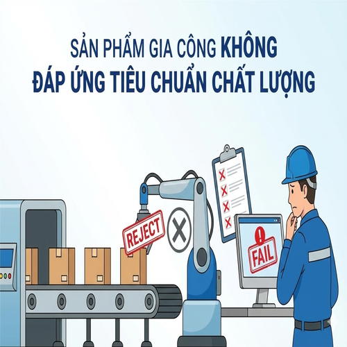 Sản phẩm gia công không đáp ứng tiêu chuẩn chất lượng thì xử lý thế nào?