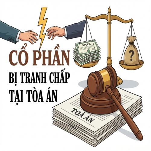 Cổ phần bị tranh chấp tại tòa án được giải quyết như thế nào?