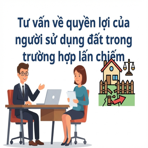 Tư vấn về quyền lợi của người sử dụng đất trong trường hợp lấn chiếm