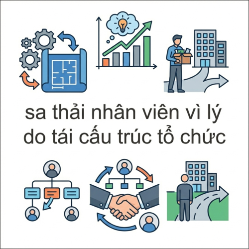 Doanh nghiệp sa thải nhân viên vì lý do tái cấu trúc tổ chức
