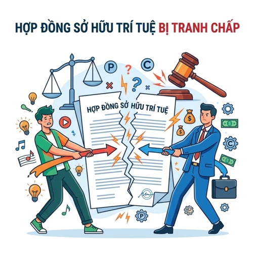 Giải quyết hợp đồng sở hữu trí tuệ bị tranh chấp