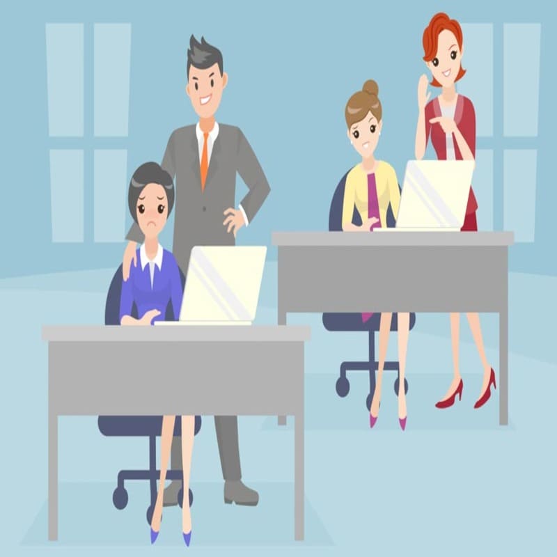 Nhân viên có hành vi quấy rối đồng nghiệp tại nơi làm việc xử lý thế nào?