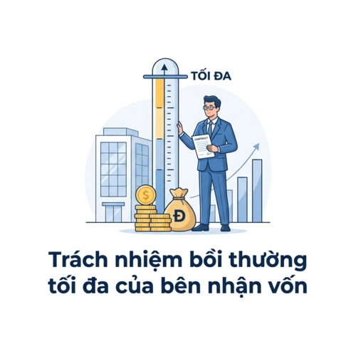 Trách nhiệm bồi thường tối đa của bên nhận vốn theo quy định pháp luật