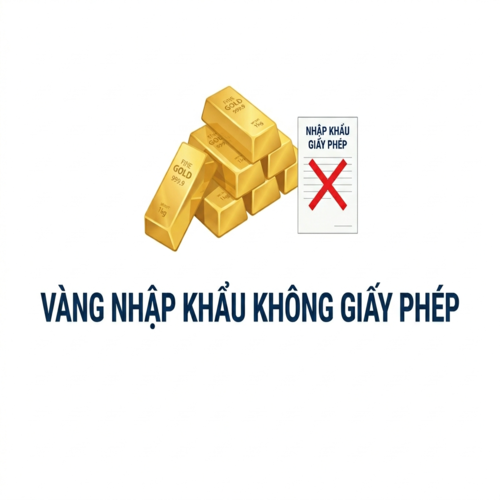 Chế tài xử phạt nếu vàng nhập khẩu không giấy phép