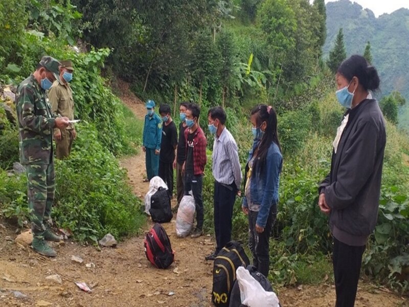 thực trạng vận chuyển người qua biên giới