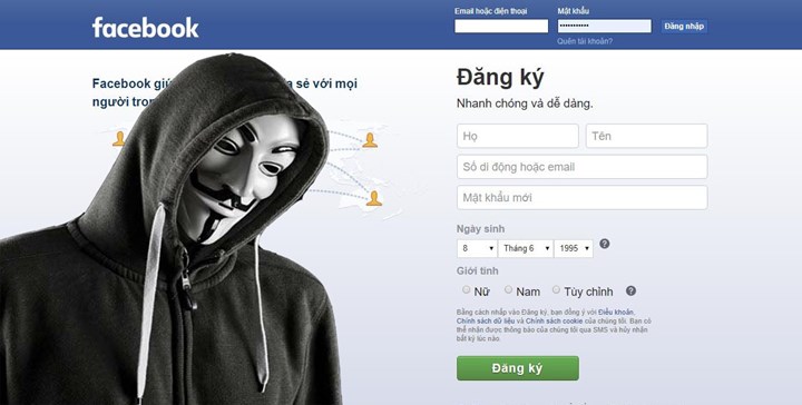 Truy cập tài khoản cá nhân người khác