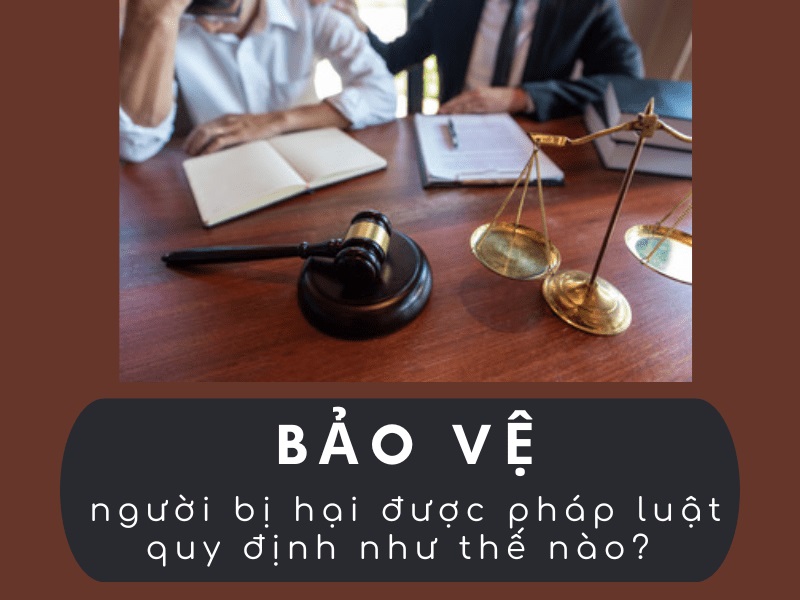 Quy định pháp luật về bảo vệ người bị hại