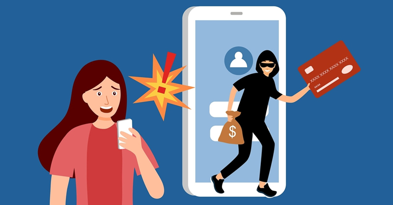A cartoon of a person with a phone and a person running away from a phone

Description automatically generated