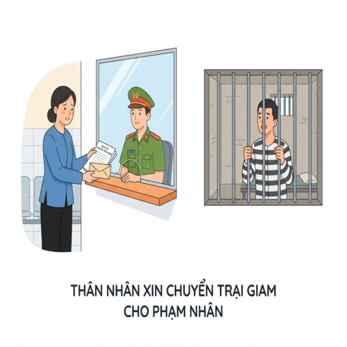 Tư vấn pháp lý cho thân nhân xin chuyển trại giam cho phạm nhân