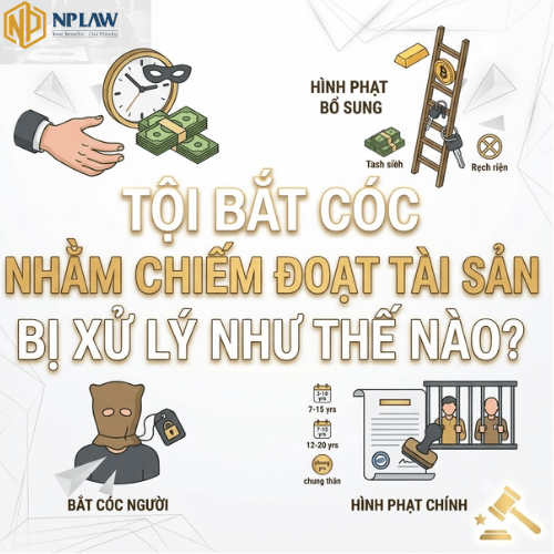Tội bắt cóc nhằm chiếm đoạt tài sản bị xử lý như thế nào?