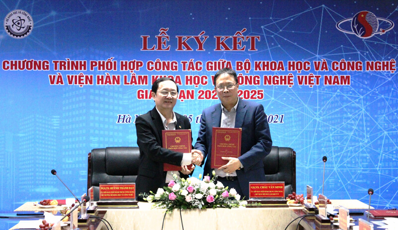 Cơ cấu Bộ Khoa học và Công nghệ