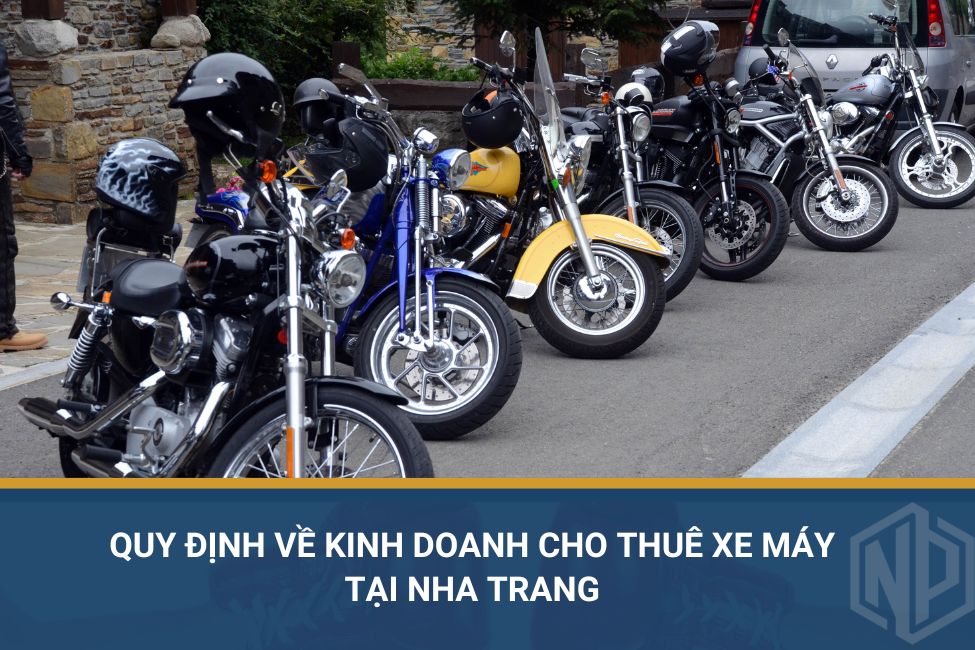 Quy định về kinh doanh cho thuê xe máy tại Nha Trang