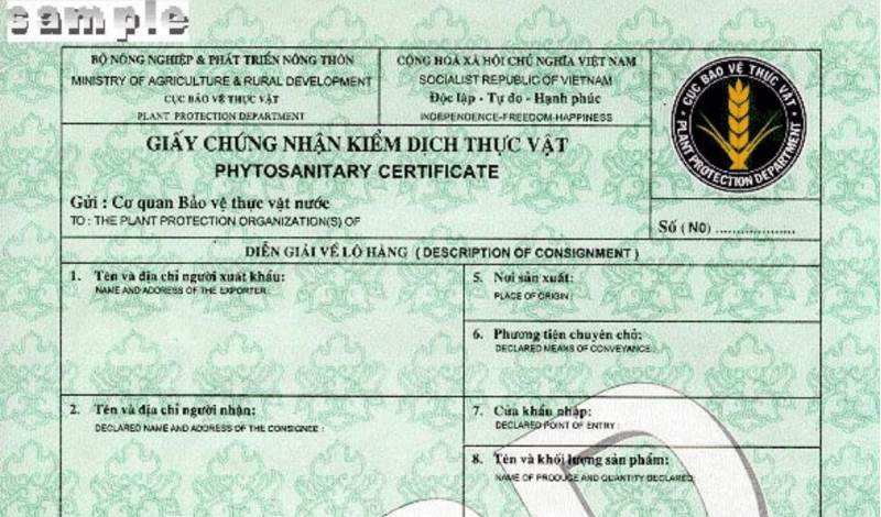 Xuất khẩu nông sản cần những loại giấy phép nào