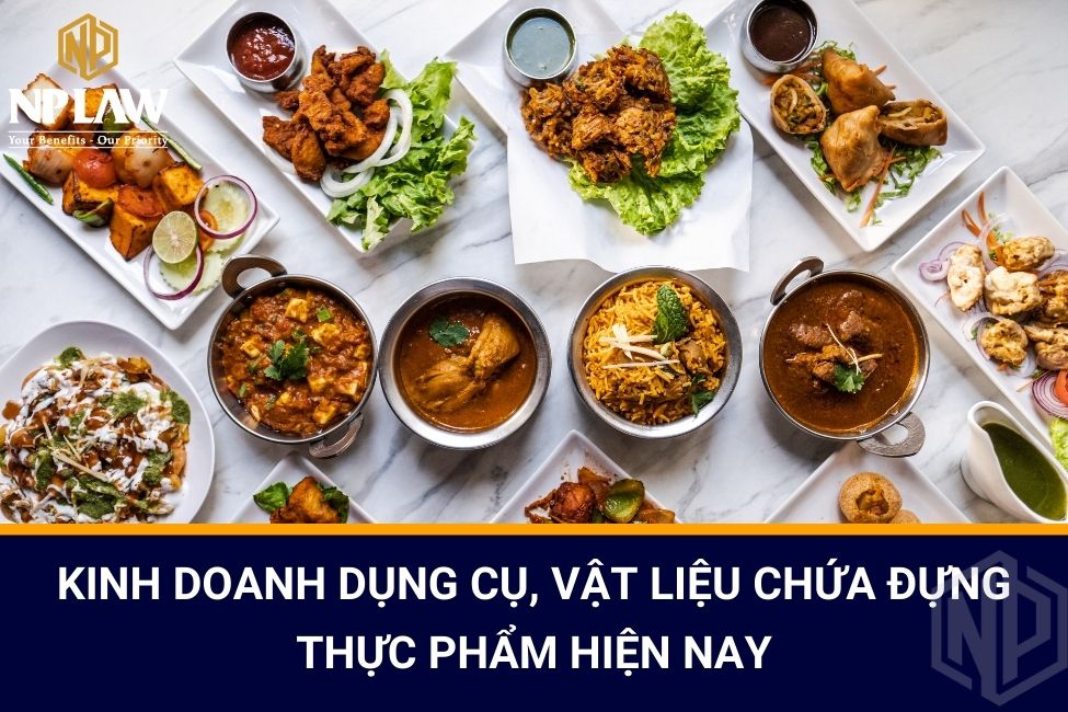 kinh doanh dụng cụ, vật liệu chứa đựng thực phẩm hiện nay
