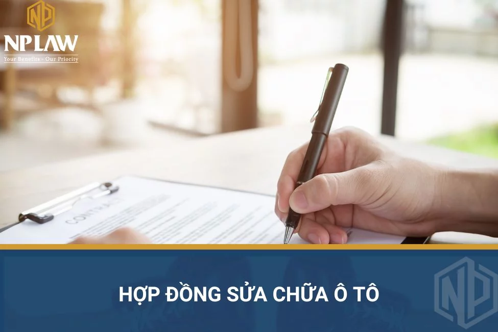 Hợp đồng sửa chữa ô tô