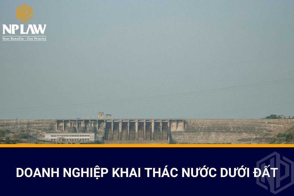 Doanh nghiệp khai thác nước dưới đất