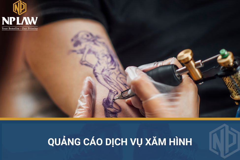 Quảng cáo dịch vụ xăm hình