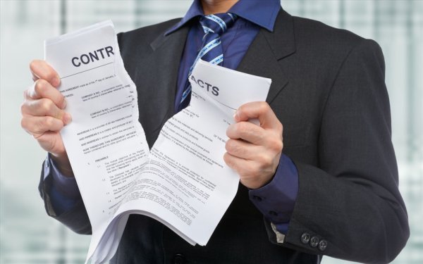 Analysis of legal regulations and handling approaches to notice of termination of a license agreement