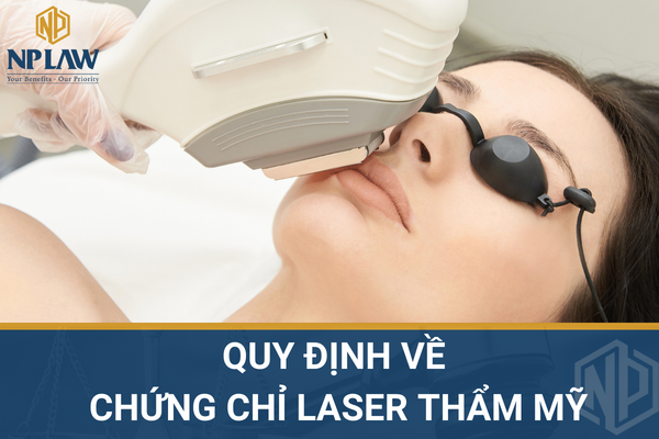 Quy định về chứng chỉ laser thẩm mỹ