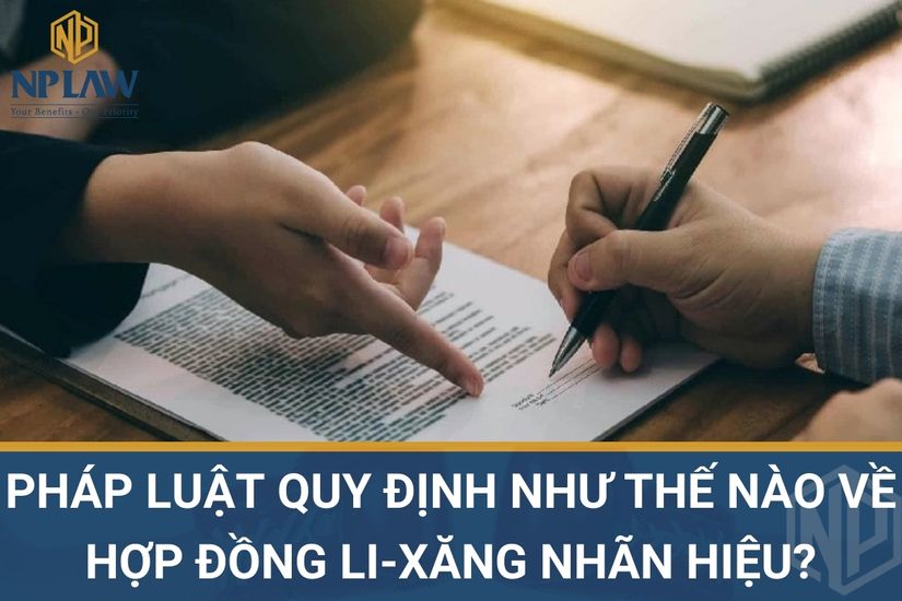 Pháp luật quy định như thế nào về hợp đồng li-xăng nhãn hiệu?