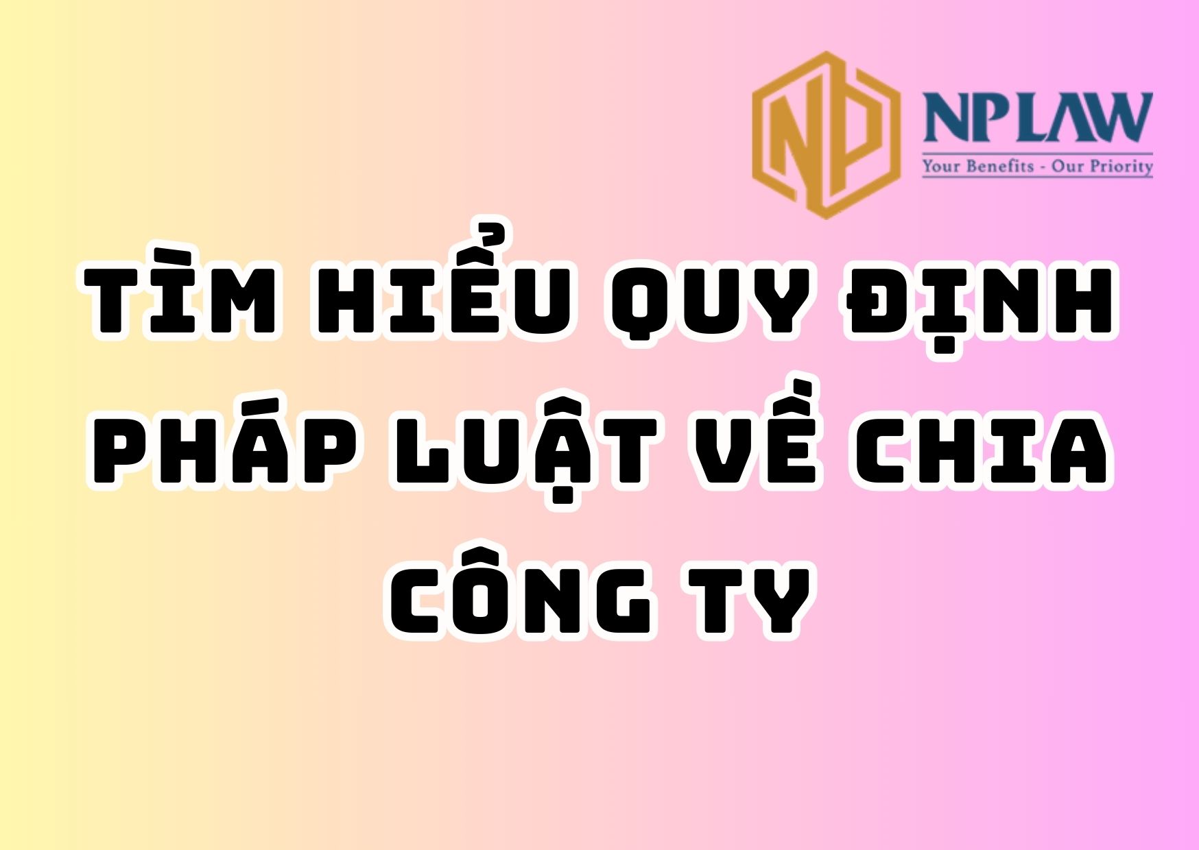 Tìm hiểu quy định pháp luật về chia công ty
