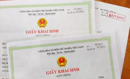 Thẩm quyền thay đổi tên trên Giấy khai sinh hiện nay