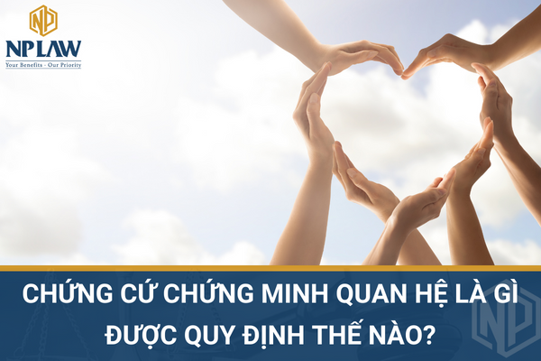Chứng cứ chứng minh quan hệ là gì, được quy định thế nào?