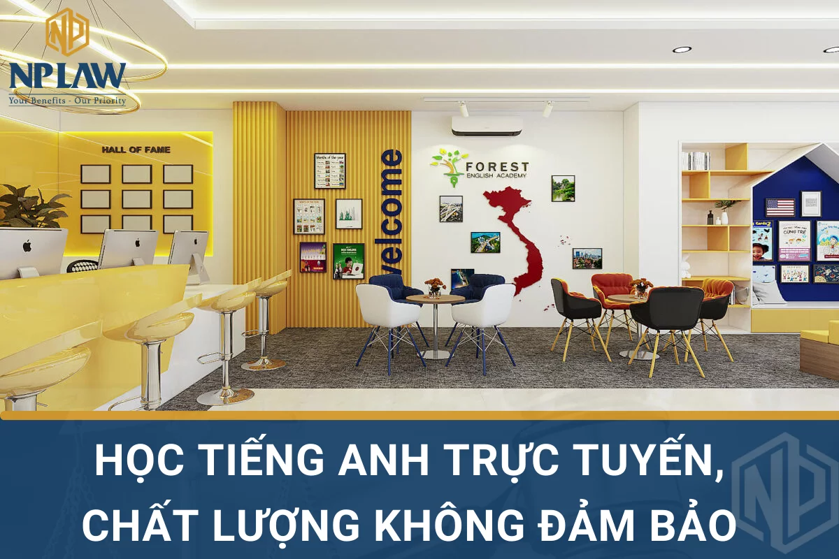 Học tiếng Anh trực tuyến, "Chất lượng không đảm bảo"