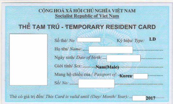 Những lưu ý khi xin cấp lại thẻ tạm trú 
