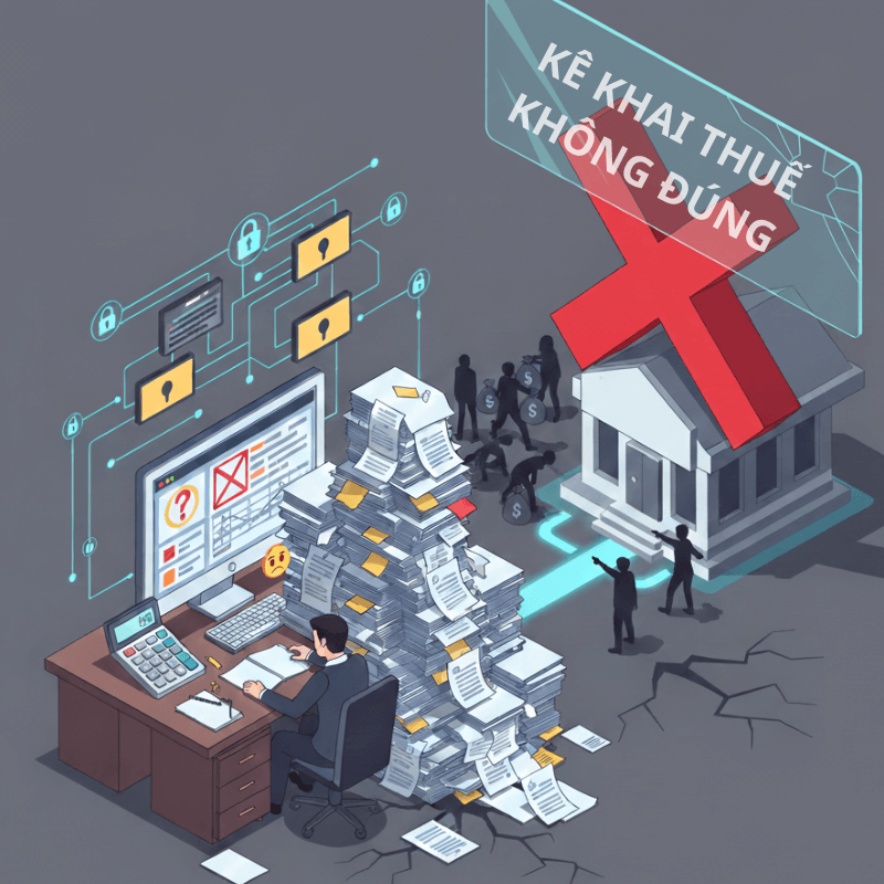 Tìm hiểu rủi ro pháp lý khi kê khai thuế không đúng và cách ứng phó cùng NPLAW