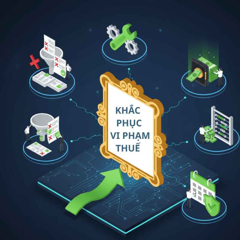 Hướng dẫn chi tiết khắc phục vi phạm thuế và giải pháp từ NPLAW