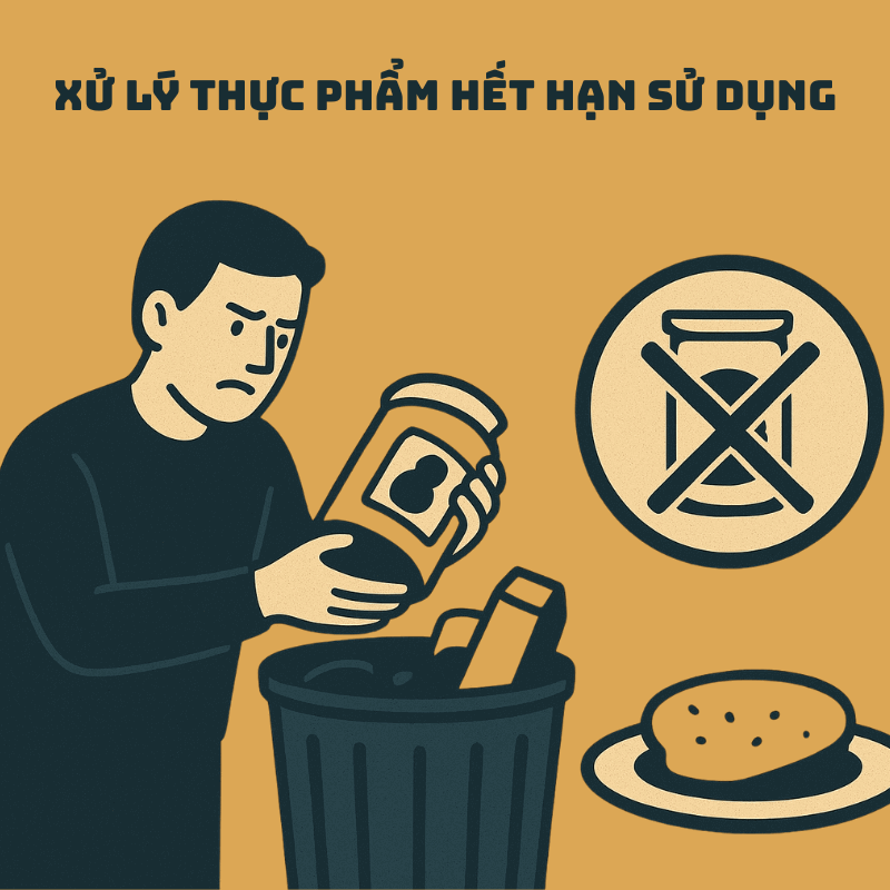 Xử lý thực phẩm hết hạn sử dụng đúng luật tránh rủi ro phạt nặng
