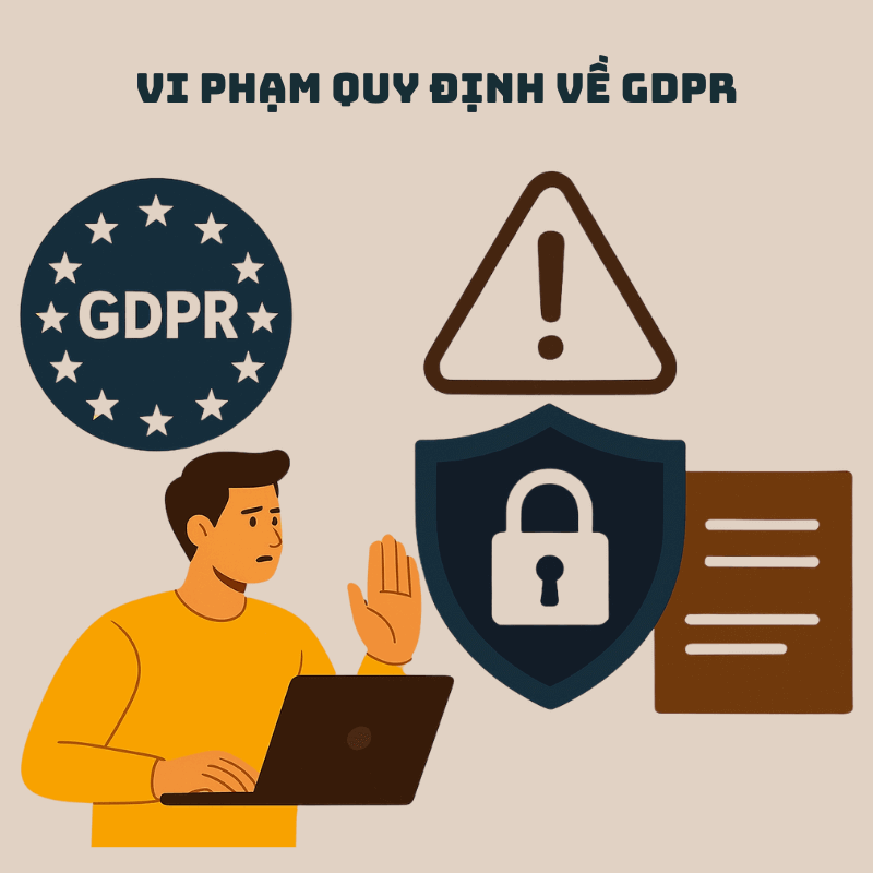 Rủi ro lớn cho doanh nghiệp khi vi phạm quy định về gdpr