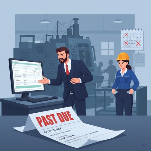 Bên thuê gia công không thanh toán tiền đúng hạn và hướng xử lý an toàn cho doanh nghiệp