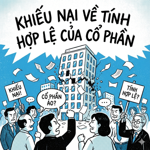Các vấn đề pháp lý cần lưu ý khi khiếu nại về tính hợp lệ của cổ phần