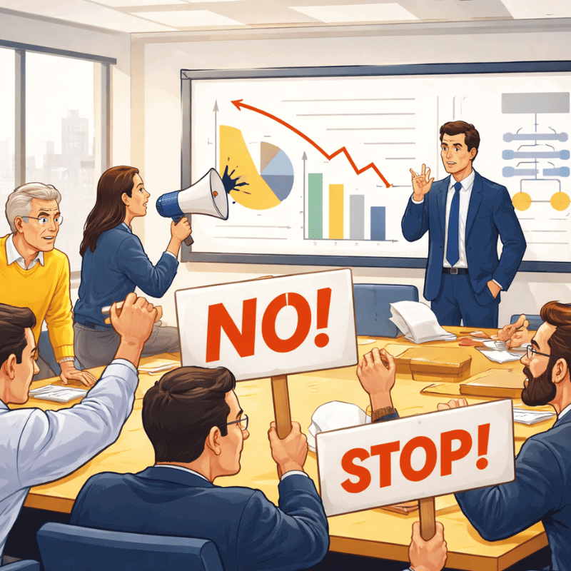 Cách xử lý khi có cổ đông phản đối kế hoạch tái cấu trúc công ty
