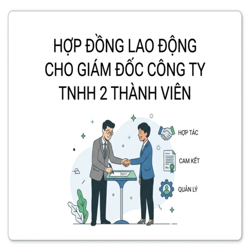 Giao kết hợp đồng lao động cho giám đốc công ty TNHH 2 thành viên