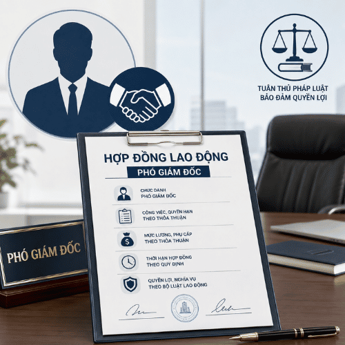Hợp đồng lao động cho phó giám đốc công ty được quy định thế nào?
