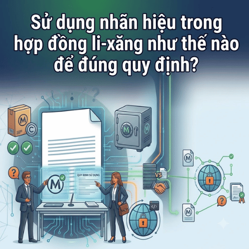 Sử dụng nhãn hiệu trong hợp đồng li-xăng như thế nào để đúng quy định?