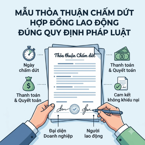 Mẫu thỏa thuận chấm dứt hợp đồng lao động đúng quy định pháp luật