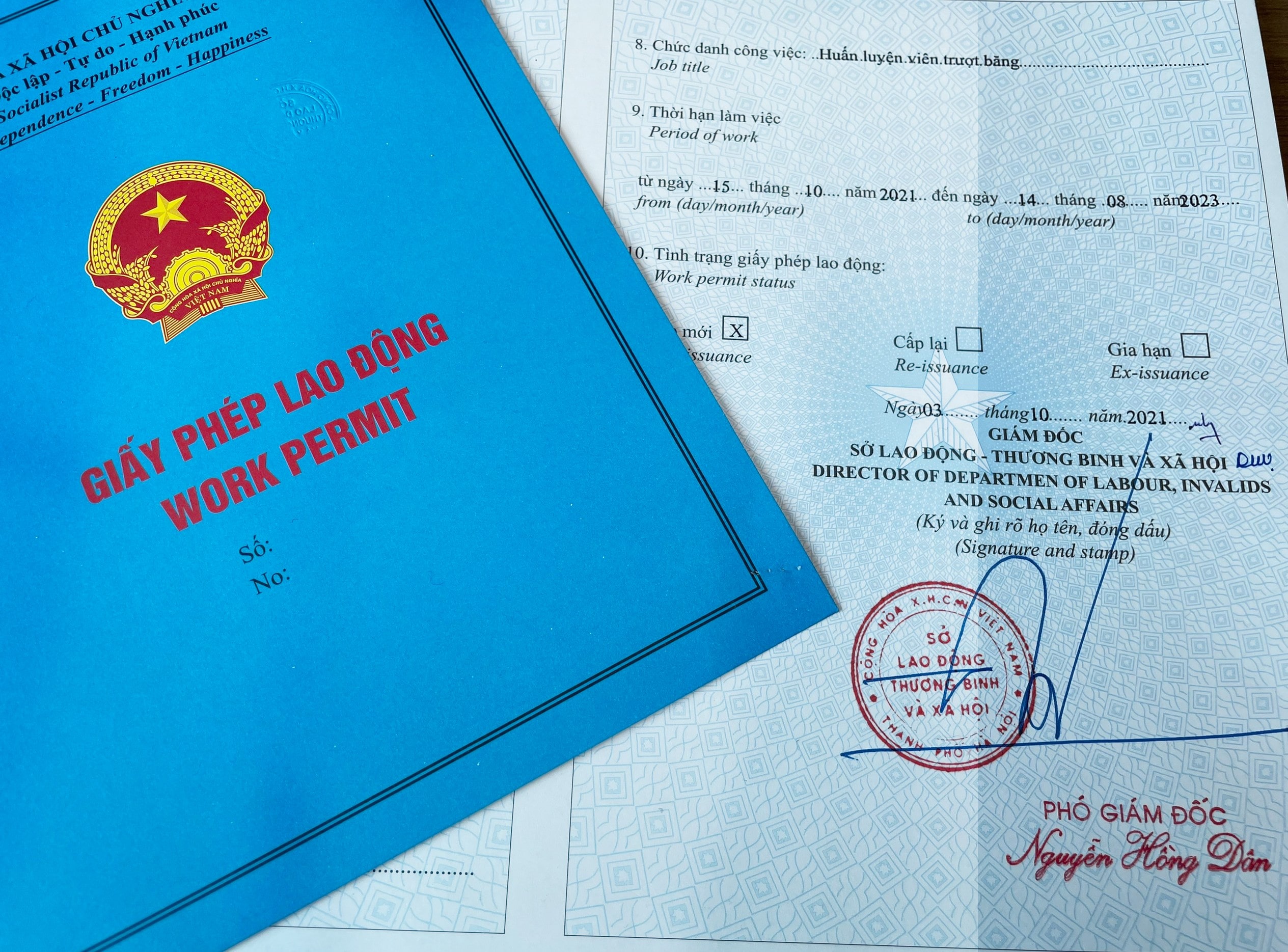 Giấy phép lao động của người lao động nước ngoài là gì?