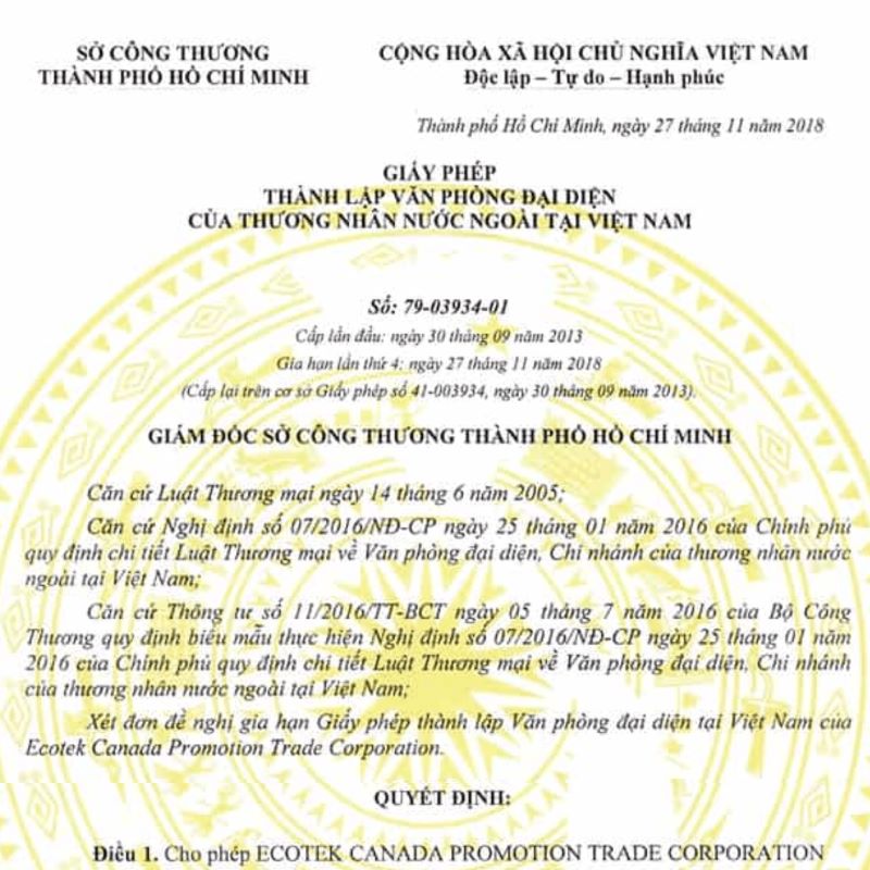  Giải đáp một số câu hỏi về thay đổi địa chỉ văn phòng đại diện của thương nhân nước ngoài