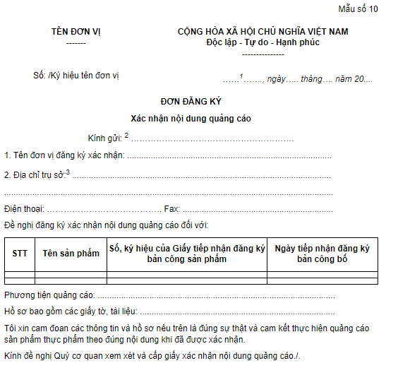 Xin giấy phép quảng cáo sữa cho trẻ em cần những hồ sơ gì?