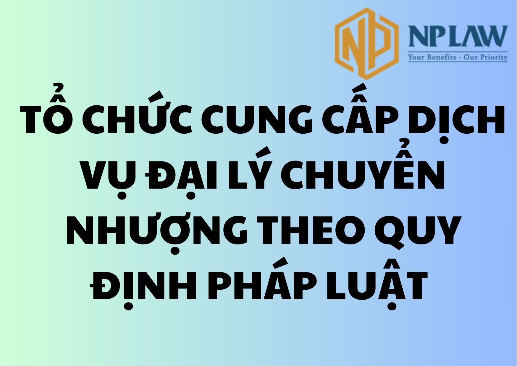 Tổ chức cung cấp dịch vụ đại lý chuyển nhượng theo quy định pháp luật