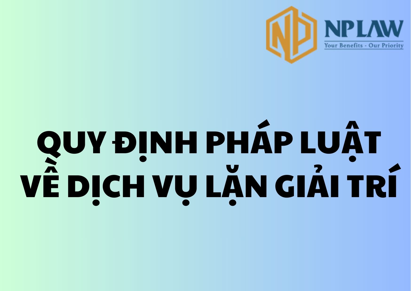 Quy định pháp luật về dịch vụ lặn giải trí