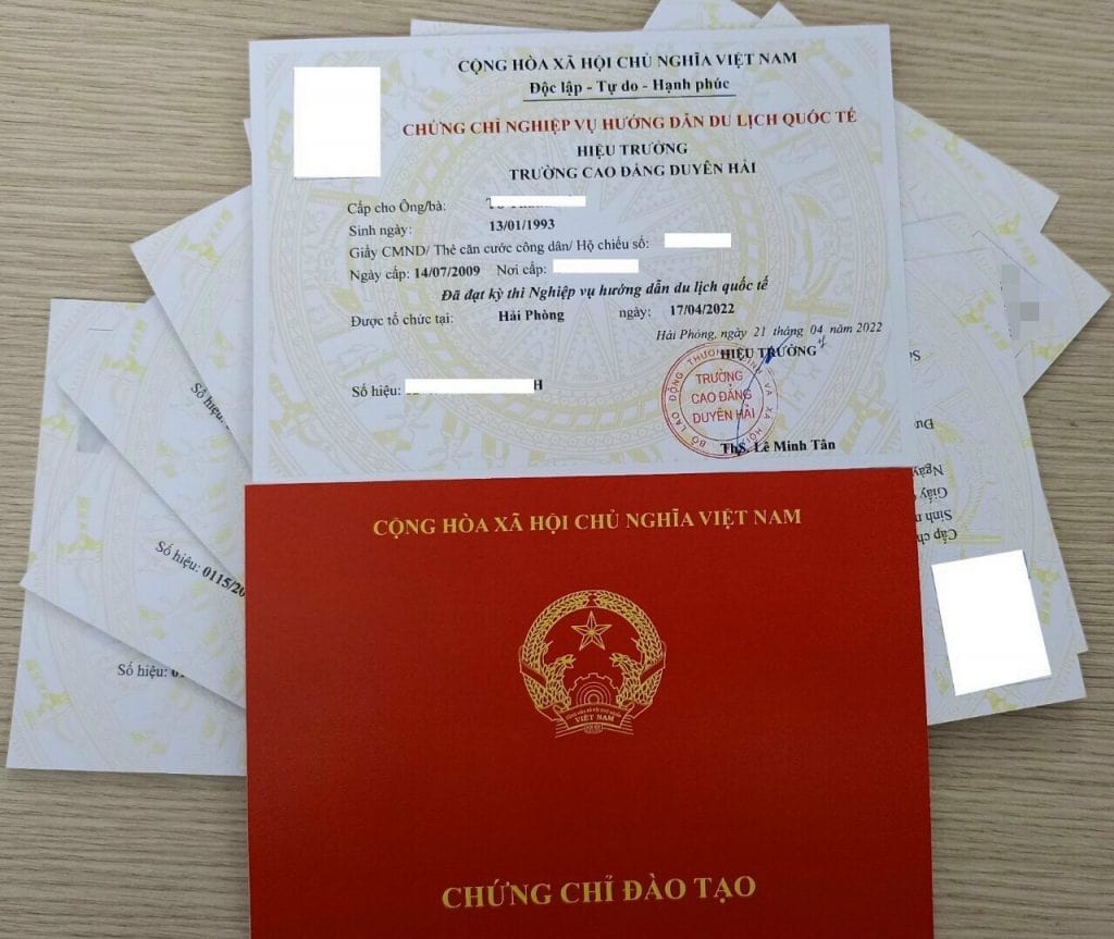 Quy định pháp luật về chứng chỉ hành nghề trong ngành du lịch