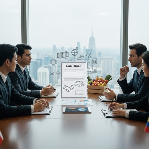 Các vấn đề pháp lý thường gặp về đàm phán hợp đồng cung cấp thực phẩm quốc tế