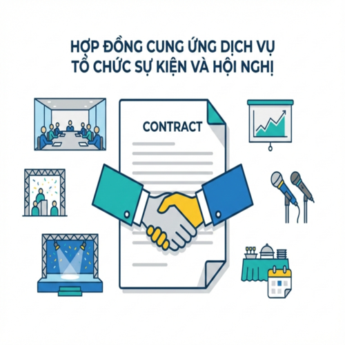 Quy định pháp luật liên quan đến hợp đồng cung ứng dịch vụ tổ chức sự kiện và hội nghị